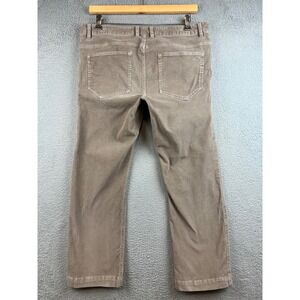 Stio Mens Rivet Corduroy Pants  Organic Cotton Stretch Size 35S